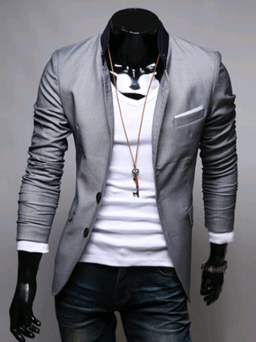 Men's thin section western body suit suit small suit jacket