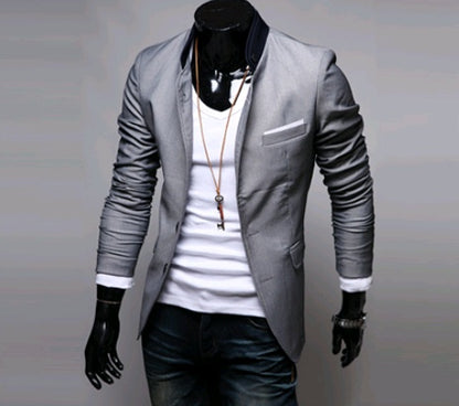 Men's thin section western body suit suit small suit jacket