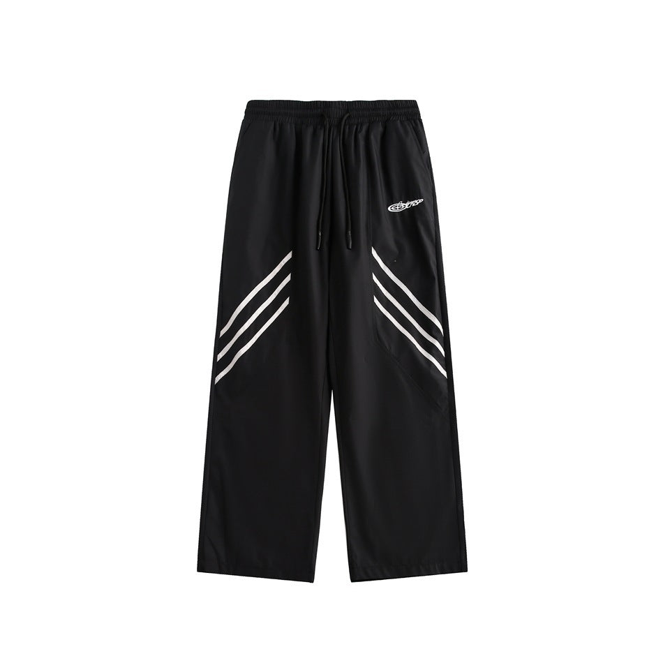 Loose Straight Casual Sports Trousers Men