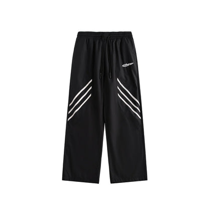 Loose Straight Casual Sports Trousers Men