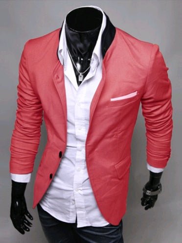 Men's thin section western body suit suit small suit jacket