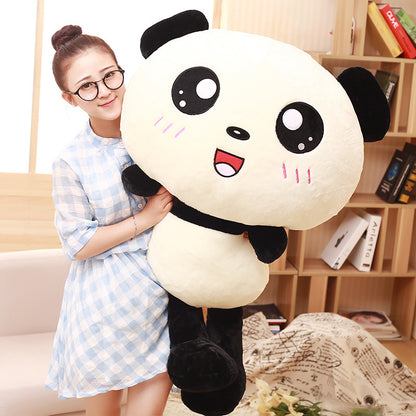 Panda Big Head Pillow