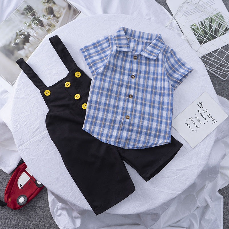 Children's Suspender Suit