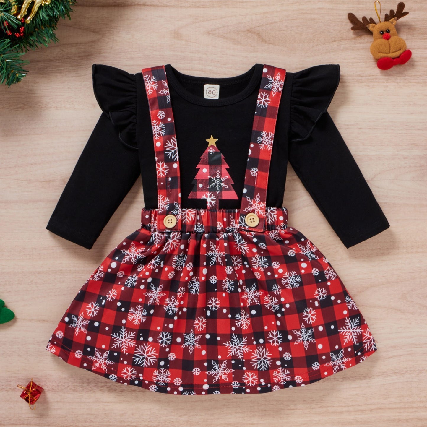 Baby Girls Christmas Clothing
