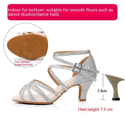 Diamond Latin Dance Shoes