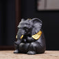 Creative Ceramic Bull Tea Pet Ornament