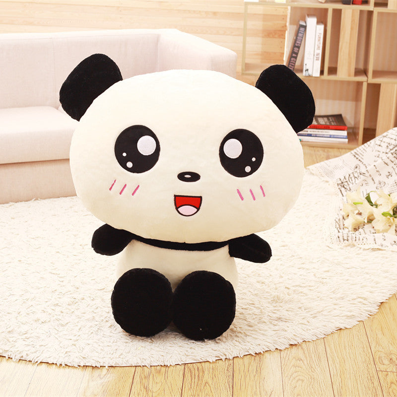 Panda Big Head Pillow