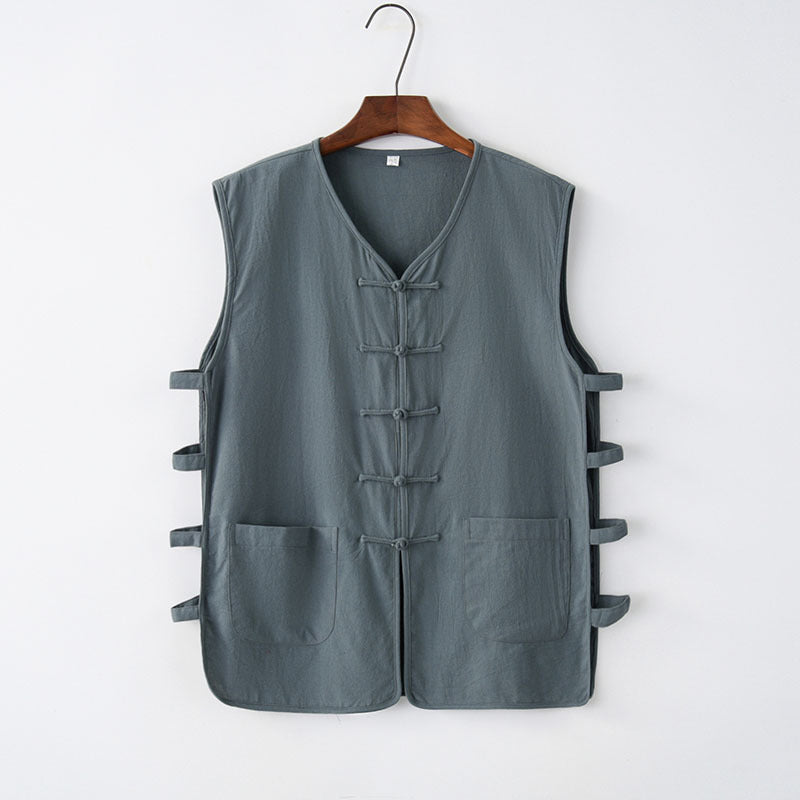Sleeveless Hooded Vest