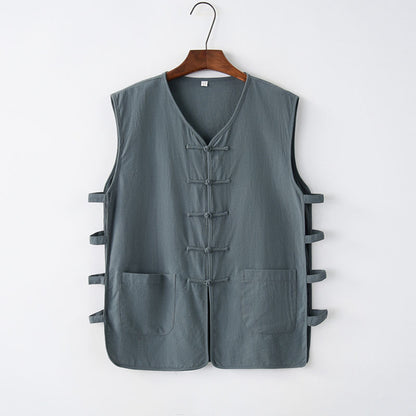 Sleeveless Hooded Vest