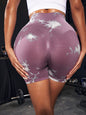 Tie Dye Active Wear Shorts