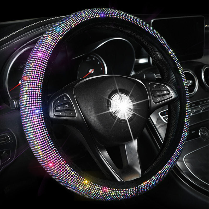 Diamond-Encrusted Car Decoration