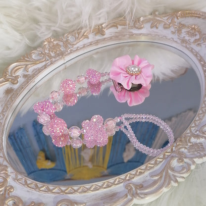 Handmade Angel Bloom Baby Shoes & Band