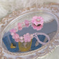 Handmade Angel Bloom Baby Shoes & Band