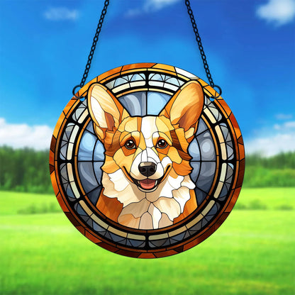 Pet Dog Acrylic Wall Decoration Pendant
