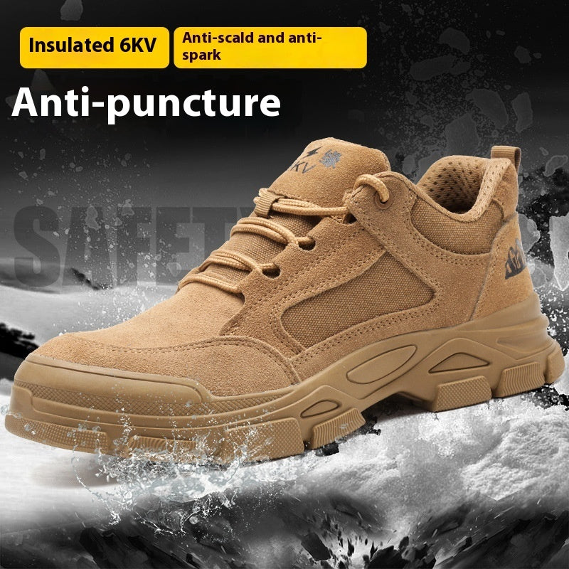 Men's Anti-smash And Anti-puncture Lightweight Safe Grip X1 Shoes