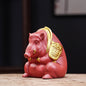 Creative Ceramic Bull Tea Pet Ornament