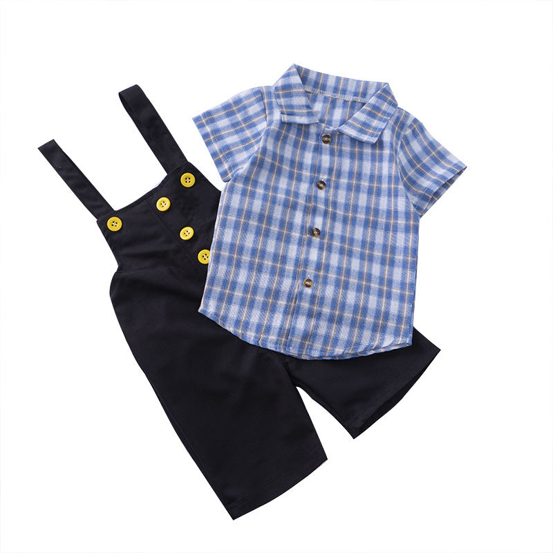Children's Suspender Suit