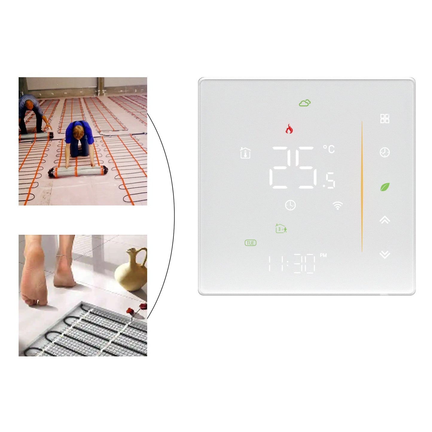 Intelligent Energy-Saving Thermostat Switch