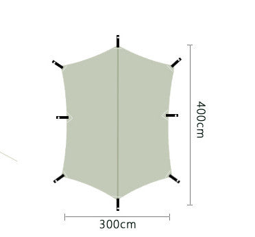 Rainproof Awning Tent