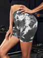 Tie Dye Active Wear Shorts