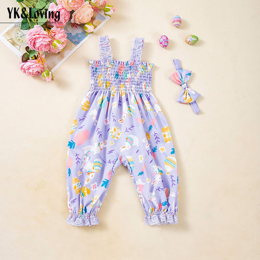 Easter Girls' Jumpsuit