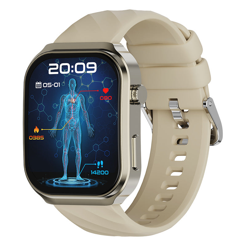 Smart Watch Bluetooth Calling Heart Rate Voice Assistant Step Counting Sports Watch