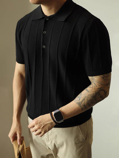 American T-shirt Young Solid Color BASIC Top Men