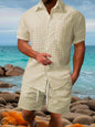 Summer Men's Shirts Suit Printing Outdoor