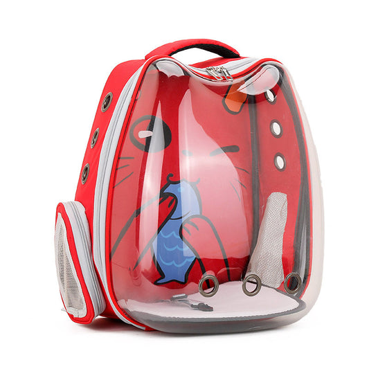 Breathable Portable Pet Bag Chest Backpack