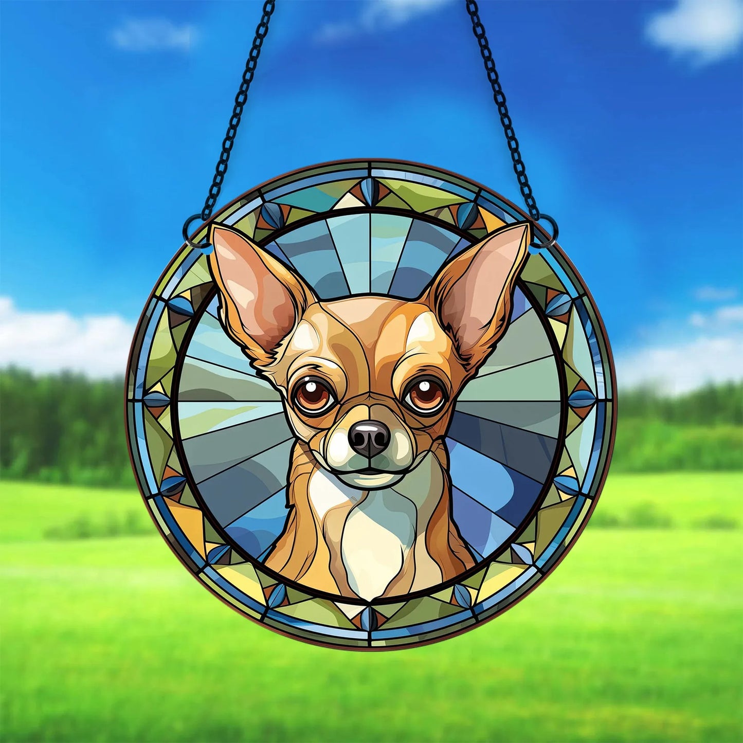 Pet Dog Acrylic Wall Decoration Pendant