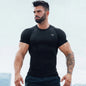 Quick-Dry Elastic Gym Short Sleeve Top