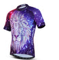 Cycling Jerseys Men 3D Lion Printing Bicycle Clothing Breathable Short Sleeve Shirts Quick Dry Bike Tops