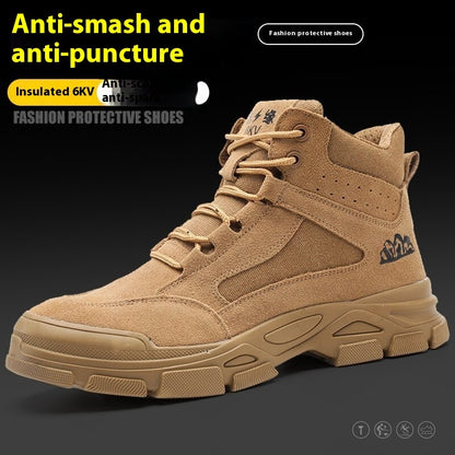 Men's Anti-smash And Anti-puncture Lightweight Safe Grip X1 Shoes