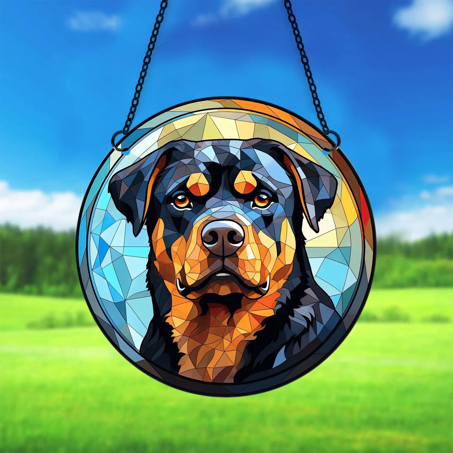 Pet Dog Acrylic Wall Decoration Pendant
