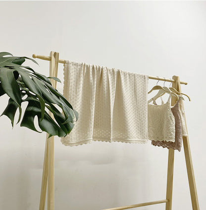 Babies Lace Knitted Blanket