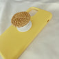 Bamboo Woven Mobile Holding Stand