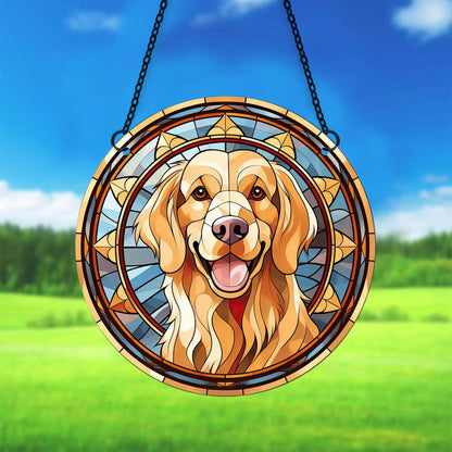 Pet Dog Acrylic Wall Decoration Pendant