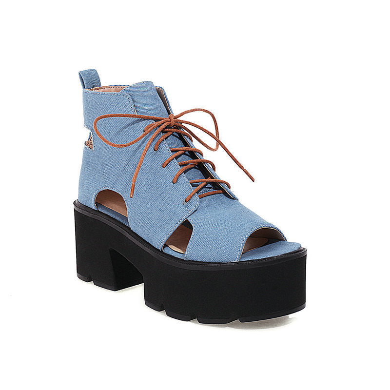 Denim Women's Sandals