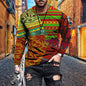 Digital Printed Men's Long Sleeved T Shirt