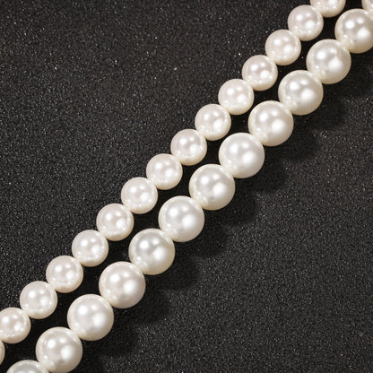 Cross Pearl Necklace