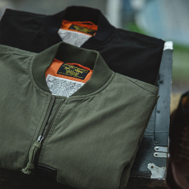 Men's Casual Military Baseball Uniform Tooling Jacket