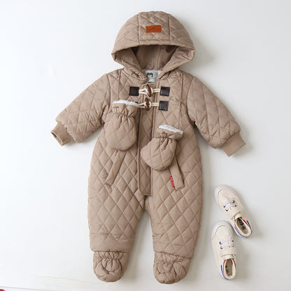 Infants And Toddlers Hooded Clothes