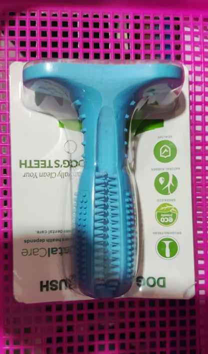 Pet dog toy bite proof toothbrush