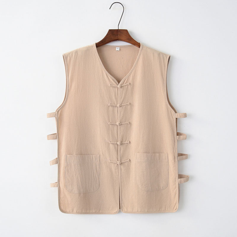 Sleeveless Hooded Vest