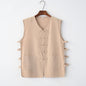 Sleeveless Hooded Vest