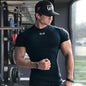 Quick-Dry Elastic Gym Short Sleeve Top