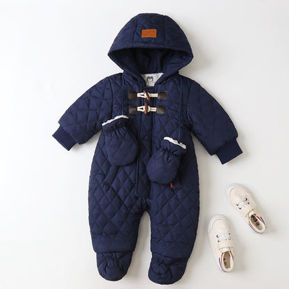 Infants And Toddlers Hooded Clothes