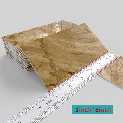 Household Marble Tile P.E.T Wall Sticker