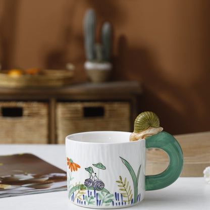 Cartoon Cute Pet Handmade Ceramic Cup