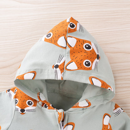 Babies And Toddlers Print Onesie Casual Fashion